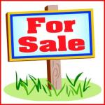 For Sale SIgn Cartoon